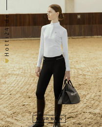 Produktbild von Kingsland Damen Reitleggings KLKattie FullGrip Schwarz