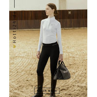 Produktbild von Kingsland Damen Reitleggings KLKattie FullGrip Schwarz
