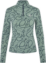 Kingsland Damen Trainingsshirt Larissa aus Mesh Green Agave Größe M – Bild 1 von 1