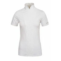 Produktbild von Kingsland Damen Turniershirt KLBridget Weiß Reitshirt für Frühling und Sommer