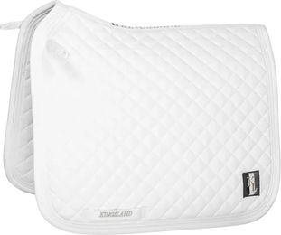 Kingsland Dressurschabracke Classic Pony Weiß aus Polyester – Bild 1 von 4