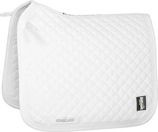 Kingsland Dressurschabracke Classic White mit Coolmax – Bild 1 von 1