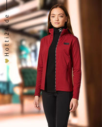 Produktbild von Kingsland Fleecejacke KLAdalee Red Reitjacke für Damen in Rot aus Polyester für Herbst und Winter