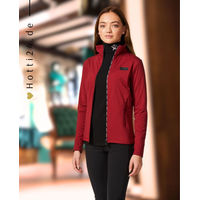 Produktbild von Kingsland Fleecejacke KLAdalee Red Reitjacke für Damen in Rot aus Polyester für Herbst und Winter
