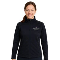 Produktbild von Kingsland Fleecejacke KLClassic Reitjacke Unisex Navy Blau wasserabweisend