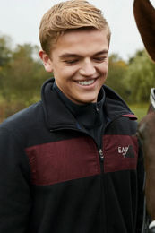 Produktbild von Kingsland Fleecejacke KLSonel Reitjacke Unisex Blau aus Polyester für Herbst und Winter