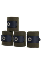 Produktbild von Kingsland Gamaschen Fleece KLSilvia 4er Set Green Black Ink