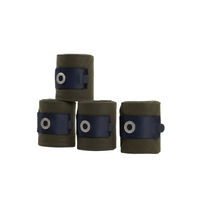 Produktbild von Kingsland Gamaschen Fleece KLSilvia 4er Set Green Black Ink