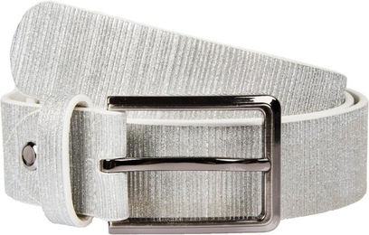 Kingsland Gürtel aus Kunstleder Silber 110 mm – Bild 1 von 1