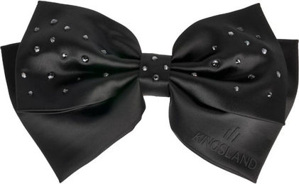 Kingsland Haarschleife aus Satin in Schwarz oder Braun One Size – Bild 1 von 1