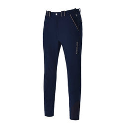 Produktbild von Kingsland Herren Reithose E-Cot mit Knee Grip in Blau