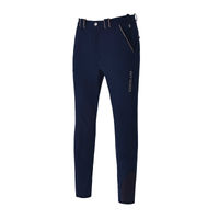 Produktbild von Kingsland Herren Reithose E-Cot mit Knee Grip in Blau