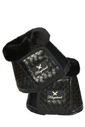 Produktbild von Kingsland Hufglocken KLDean 2er Set Schwarz aus Neopren