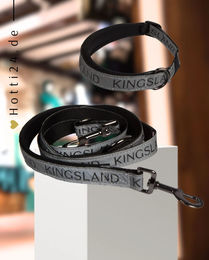 Kingsland Hundehalsband und Leine Set KLMacey Grey aus Nylon – Bild 1 von 1