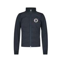 Produktbild von Kingsland Hybrid Reitjacke Lucy für Kinder in Navy Blau wasserabweisend