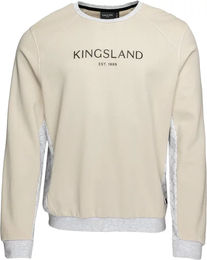 Produktbild von Kingsland Jiro Sweatshirt für Herren mit Rundhalsausschnitt in Beige Größe S