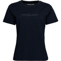 Produktbild von Kingsland Jolina Reitshirt für Damen aus Baumwolle Blau Größe M
