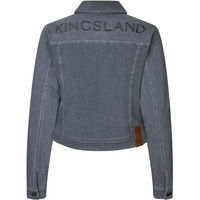 Produktbild von Kingsland Kayce Reitjacke Damen aus Baumwolle Grau Größe S