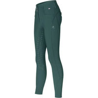 Produktbild von Kingsland Kimi A Shape Reithose Damen Full Grip Grün wasserabweisend Größe 40