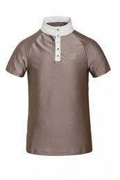 Produktbild von Kingsland Kinder Turniershirt KLBailia Reitshirt für Kids in Lila oder Beige