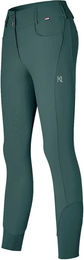 Produktbild von Kingsland Kira Reithose Damen Full Grip H Shape Regular Grün Größe 42 wasserabweisend