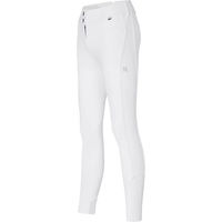 Produktbild von Kingsland Kira Reithose für Damen mit mittlerem Grip in Weiß Größe 44 wasserabweisend