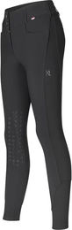 Kingsland Kira Reithose für Damen mit Vollgriff und wasserabweisender Beschichtung Schwarz Größe 34 – Bild 1 von 3