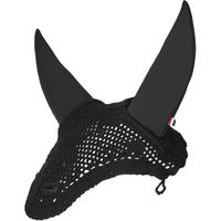 Produktbild von Kingsland KLAbby Fliegenhaube für Pferde aus Baumwolle Schwarz
