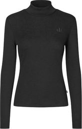 Kingsland KLAbigail Rollkragenpullover Damen aus Wolle Schwarz XXL – Bild 1 von 3