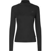 Produktbild von Kingsland KLAbigail Rollkragenpullover Damen aus Wolle Schwarz XXL