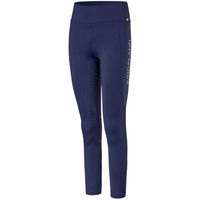 Produktbild von Kingsland KLAlexis Fullgrip Reitleggings für Kinder in Evening Blue Größe 128
