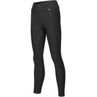 Produktbild von Kingsland KLAnastasia Fullgrip Reitleggings Damen Schwarz wasserabweisend