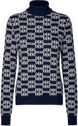 Kingsland KLAnnabella StrickRollkragenpullover Damen Blau Wolle XS – Bild 1 von 2
