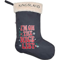 Produktbild von Kingsland KLArthur Weihnachtsstrumpf für Pferde Blau aus Polyester