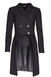 Produktbild von Kingsland KLClassic Dressurfrack Turnierjacket für Damen in Schwarz aus Kunstleder