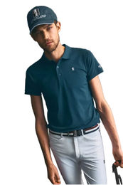Produktbild von Kingsland KLClassic Limited Poloshirt Reitshirt für Herren in Green Deep Teal