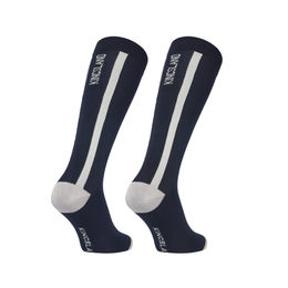 Kingsland KLLaura Coolmax Socken Unisex 2er Pack Schwarz Blau Größe 44/46 – Bild 1 von 2