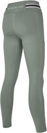 Kingsland KLLaura Reitleggings für Damen mit FGrip in Blau oder Grün Größe XL – Bild 1 von 5