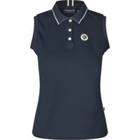 Produktbild von Kingsland KLLaura Reitshirt Damen Ärmelloses Poloshirt Blau Größe L