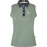 Produktbild von Kingsland KLLaura Reitshirt Damen Ärmelloses Poloshirt Grün XS