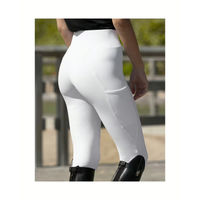 Produktbild von Kingsland KLLauren Turnierleggings für Damen in Weiß mit FGrip und FTec5