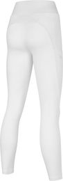 Produktbild von Kingsland KLLauren Turnierleggings für Damen in Weiß mit FGrip und FTec5 Größe XS