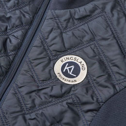 Kingsland KLLeighton SteppReitjacke für Damen in Blau Grösse XS aus Polyester für den Frühling – Bild 1 von 4