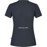 Produktbild von Kingsland KLLeona Funktions-Reitshirt für Damen aus Nylon in Rosa oder Blau Größe XL