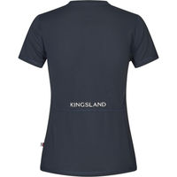 Produktbild von Kingsland KLLeona Funktions-Reitshirt für Damen in Blau Größe S