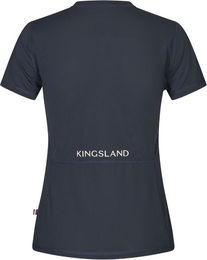 Kingsland KLLeona Reitshirt für Damen aus Nylon Sommer Rosa Blau XXL – Bild 1 von 4