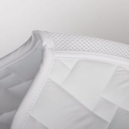 Produktbild von Kingsland KLLexie Dressur Schabracke für Vollblut in Braun und Weiß