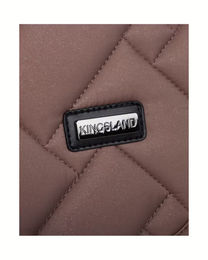 Kingsland KLLexie Dressurschabracke für Warmblut in Braun und Weiß aus Polyester – Bild 1 von 5