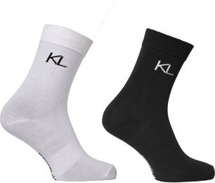 Kingsland KLLindsey Kniestrümpfe 2er-Pack Weiß Bunt Polyester Größe 44/46 – Bild 1 von 1