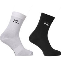 Produktbild von Kingsland KLLindsey Kniestrümpfe 2er-Pack Weiß Bunt Polyester Größe 44/46